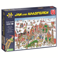 Jan van Haasteren: Het dorp van de kerstman 1000 stukjes