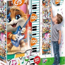 Clementoni: 44 Cats Measure Me Puzzel 30 stukjes