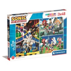 Clementoni: Sonic 3x48 stukjes