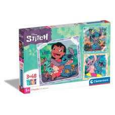 Clementoni: Stitch 3x48 stukjes