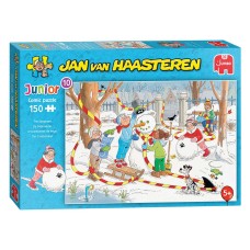 Jan van Haasteren Junior: De Sneeuwpop 150 stukjes