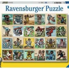 Ravensburger: Geweldige Atleten 300 XXL stukjes