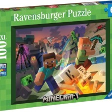 Ravensburger: Monster Minecraft 100 XXL stukjes