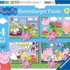 Ravensburger: Peppa Pig 4 in 1 puzzel