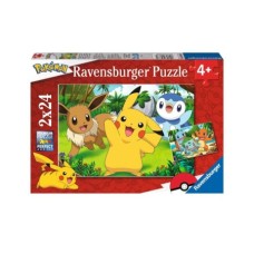 Ravensburger: Pikachu en zijn vrienden 2x24 stukjes