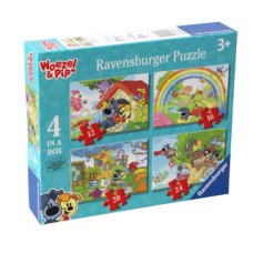 Ravensburger: Woezel en Pip 4 in 1 Puzzel