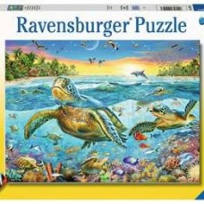 Ravensburger: Zeeschildpadden 100 XXL stukjes