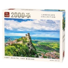 King: Landscape Collection: Fort Guaita, San Marino 2000 stukjes