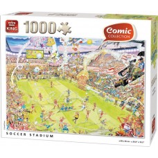 King: Comic Collection: Soccer Stadium 1000 stukjes