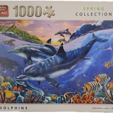 King: Spring Collection: Dolphins 1000 stukjes
