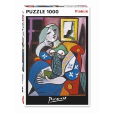 Piatnik: Pablo Picasso - Woman with a Book 1000 stukjes