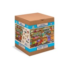 Wooden Puzzle: Candy Adventures 200 stukjes