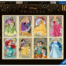 Ravensburger: Disney Princess: Art Nouveau Prinsessen 1000 Stukjes