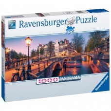 Ravensburger: Avond in Amsterdam Panorama 1000 stukjes