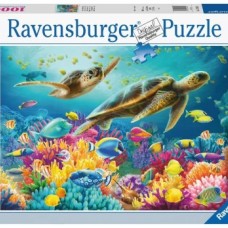 Ravensburger: Blauwe onderwaterwereld 1000 stukjes