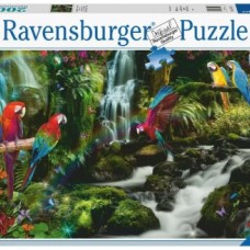 Ravensburger: Bonte papegaaien in de jungle 2000 stukjes