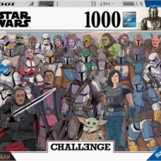 Ravensburger: Challenge: Star Wars The Mandalorian 1000 stukjes
