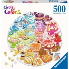 Ravensburger: Circle of Colors: Desserts 500 stukjes