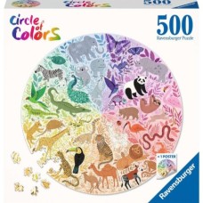 Ravensburger: Circle of Colors: Dieren 500 stukjes