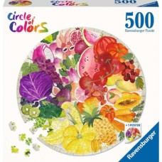 Ravensburger: Circle of Colors: Fruit & Groente 500 stukjes