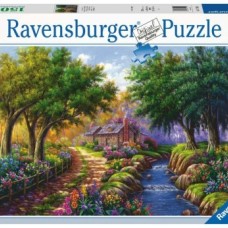 Ravensburger: Cottage bij de rivier 1500 stukjes