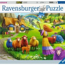 Ravensburger: De kleurrijke wolwinkel 1000 stukjes