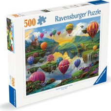 Ravensburger: De vallei van de luchtballonnen 500 stukjes