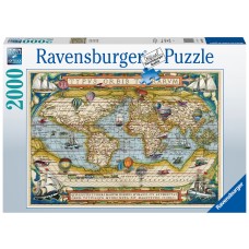 Ravensburger: De wereld rond 2000 stukjes