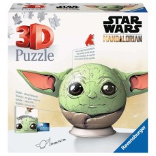 Ravensburger: 3D Puzzle: Star Wars The Mandalorian Grogu with Ears 72 stukjes
