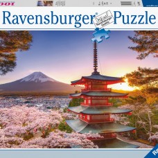 Ravensburger: Kersenbloesem bij de Fuji Berg 1000 stukjes