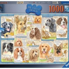 Ravensburger: Trouwe Honden 1000 Stukjes