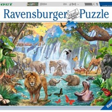 Ravensburger: Waterval in de jungle 1500 stukjes