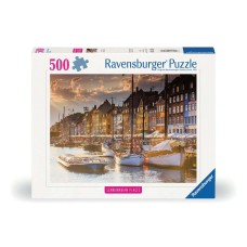 Ravensburger: Scandinavian Places: Sunset in Copenhagen 500 stukjes