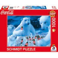 Schmidt: Coca Cola IJsberen 1000 stukjes