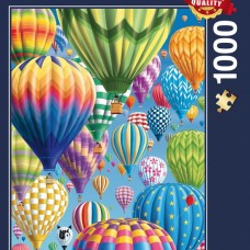 Schmidt: Kleurrijke ballonnen aan de hemel 1000 stukjes