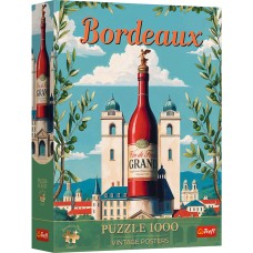 Trefl: Vintage Posters - Bordeaux 1000 stukjes