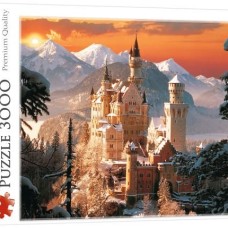 Trefl: Kasteel Bavaria in de Winter 3000 stukjes