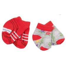 Baby Born: Trend Socks 2-Pack: Rood