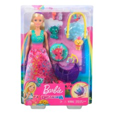 Barbie: Dreamtopia Speelset: Babykamer voor draakjes