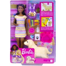 Barbie: Barbie met Hond en Puppies