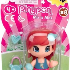 Pinypon: Speelfiguur Serie 8: Meisje met rood haar