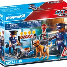 Playmobil: 6924 Politie Wegversperring