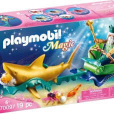 Playmobil: 70097 Koning der Zeeen met Haaienkoets
