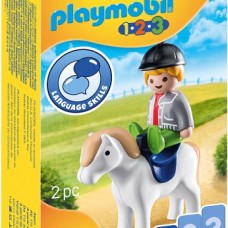 123 Playmobil: 70410 Jongen met Pony