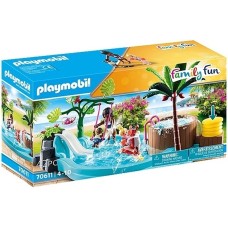 Playmobil: 70611 Kinderzwembad met Whirlpool