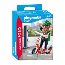 Playmobil: 70873 Hipster met E-Scooter