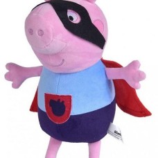 Peppa Pig Pluche 26 cm: Superheld George