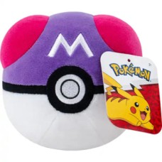 Pokémon Pokeball Pluche 10 cm: Master Ball Pokémon Pokeball Pluche 10 cm: Master Ball