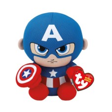 TY Beanie Babies: Marvel: Captain America 15 cm