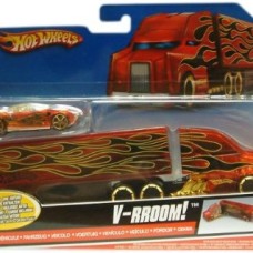 Hotwheels: Transporter + Auto: V-Rroom!